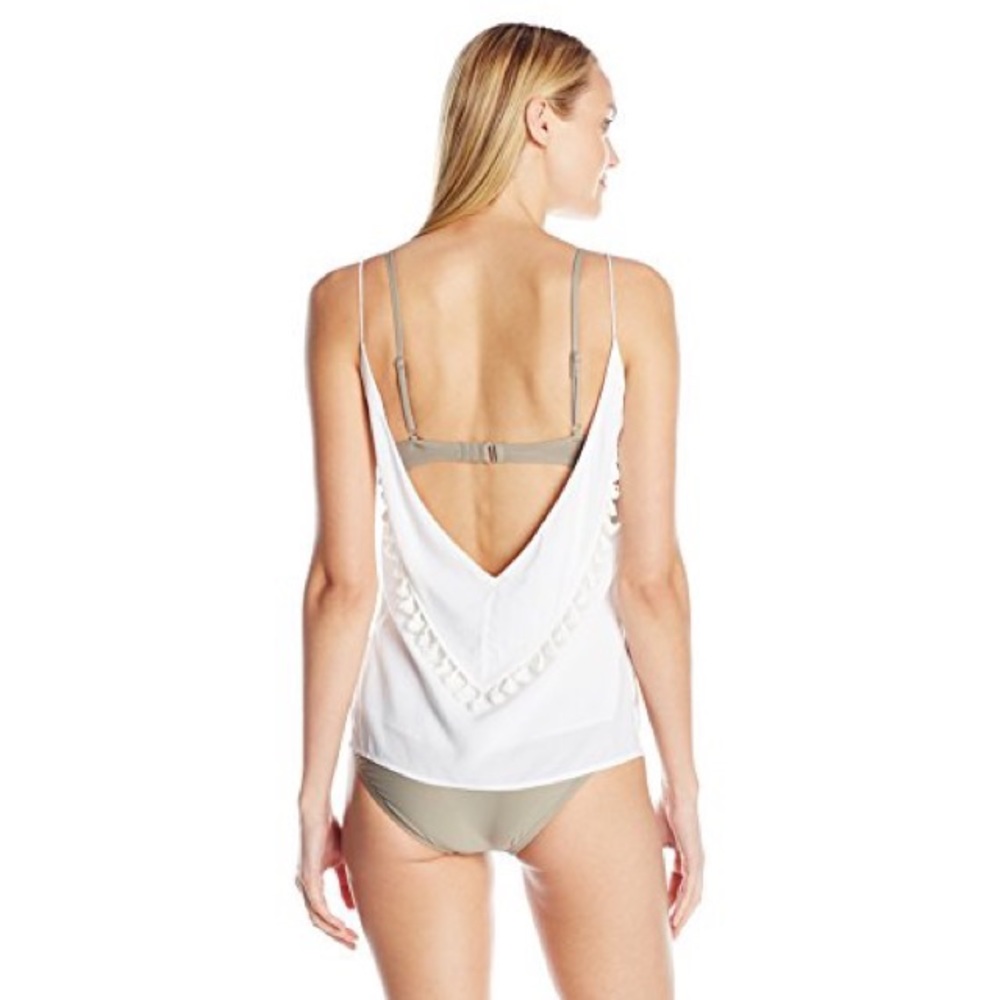 NWT Sofia by Vix Tank with Fringe